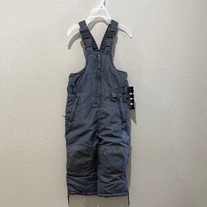 Ixtreme Outdoors Grey Kid Snow Overall Bibs Size 2T